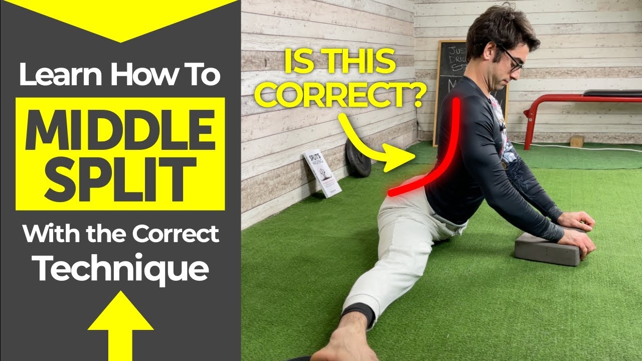 Move Your Hips like THIS during the Side Split or Middle Split Training (TUTORIAL)