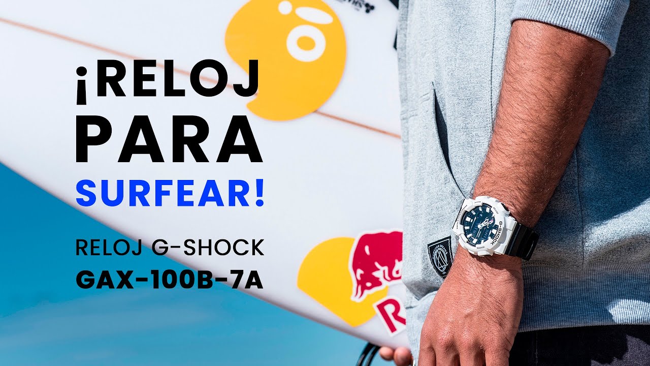 G-Shock GAX 100B | ¡RELOJ PARA SURFEAR/NADAR! + Tutorial Configuración