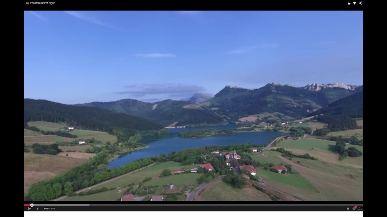 Dji Phantom 3 first flight - Primer Vuelo Phantom 3 Drone