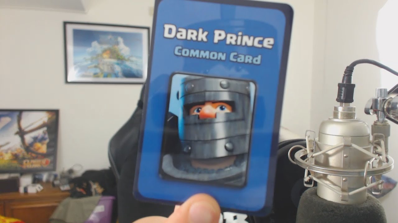 Clash Royale ★ Dark Prince Common Card Next Update?! - Real Clash Royale Cards Giveaway?!