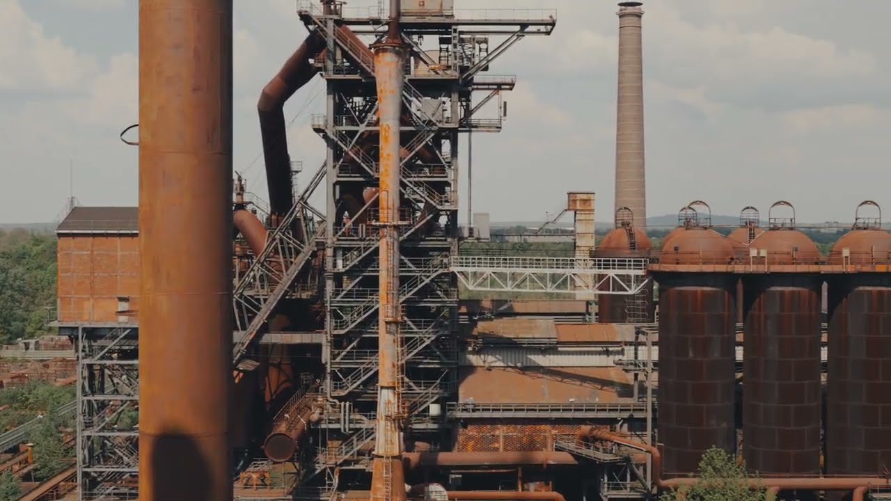 4K Cinematic Hochofen Duisburg Meiderich