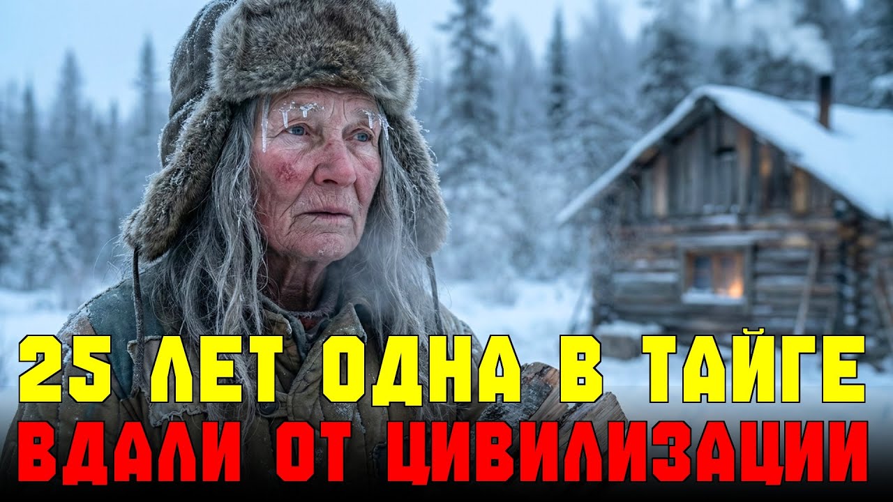 25 ЛЕТ ПРОЖИЛА ОДНА В ТАЙГЕ - 125 дней полного одиночества в сибирской тайге после гибели моей семьи