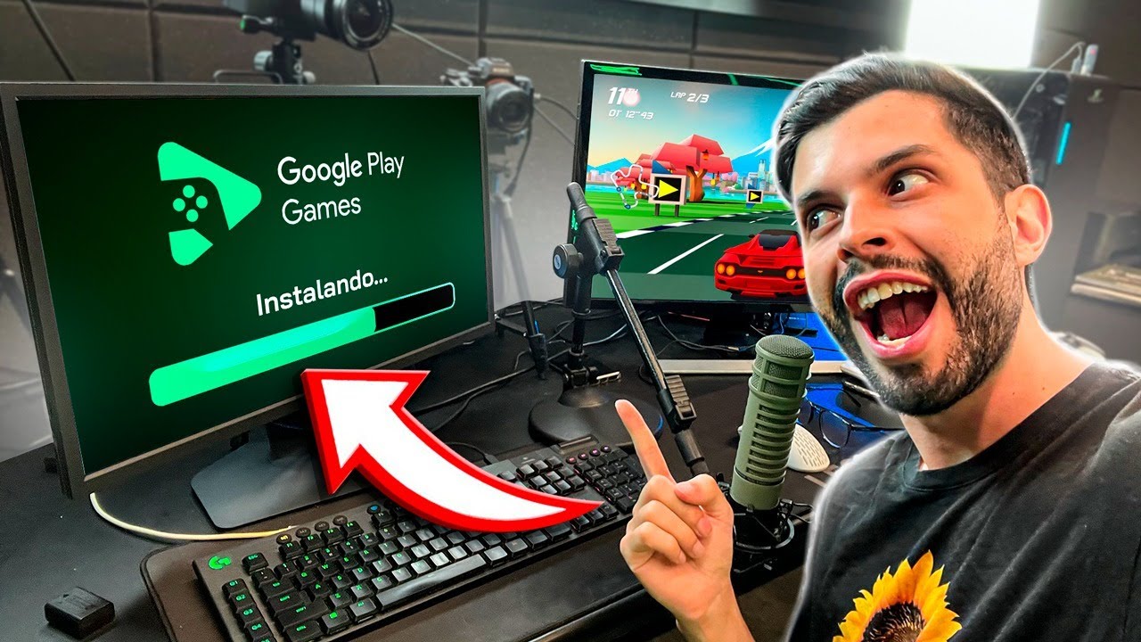 NOVO APP OFICIAL!! COMO JOGAR MOBILE NO PC!!