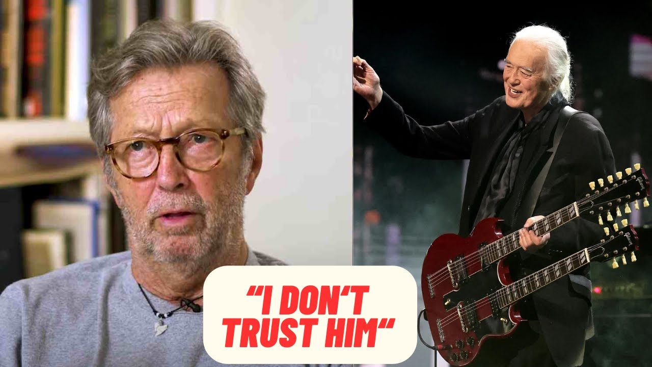 The Reason Eric Clapton Fell Out With Jimmy Page