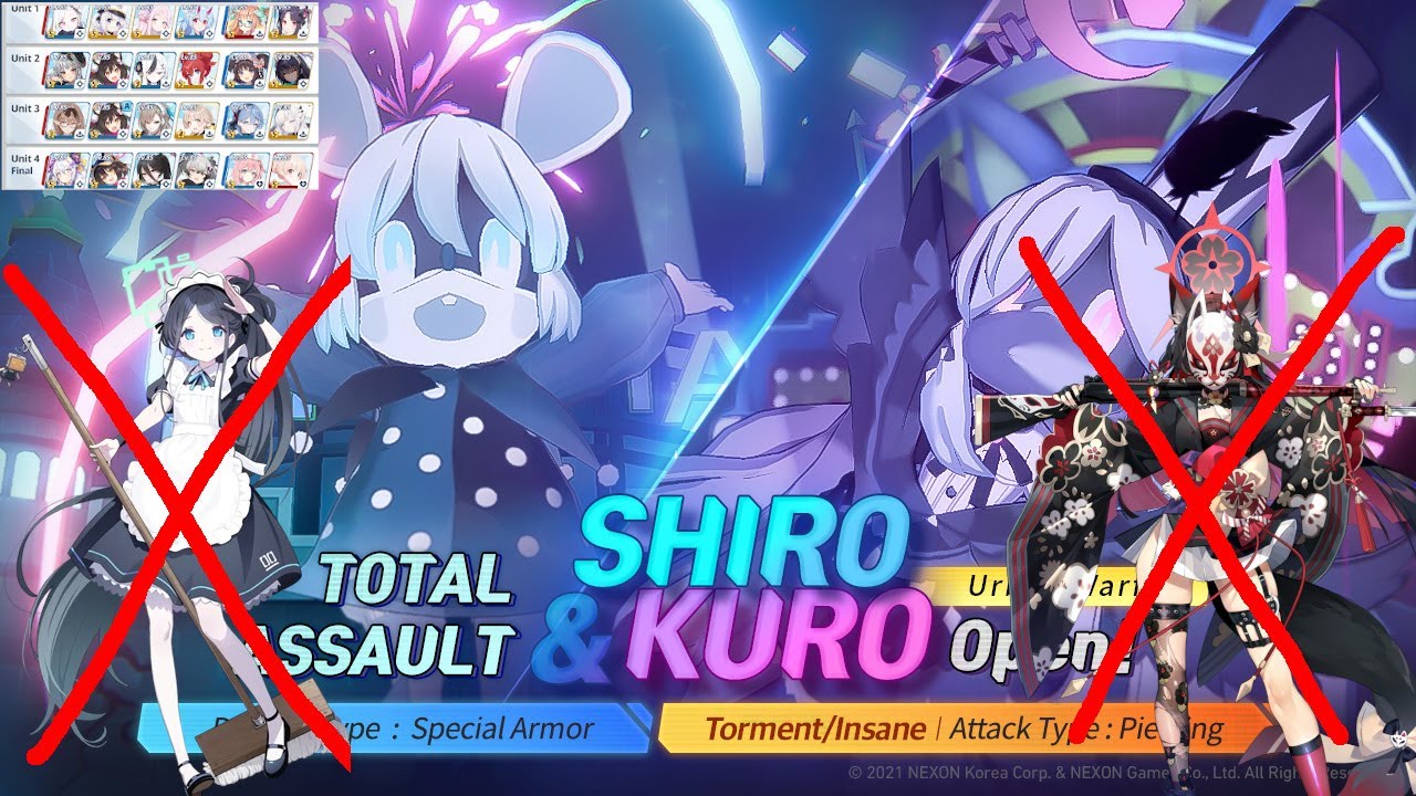 World First No Wakamo No M.Aris | Shiro Kuro Torment 38.139m 4 Teams | Blue Archive