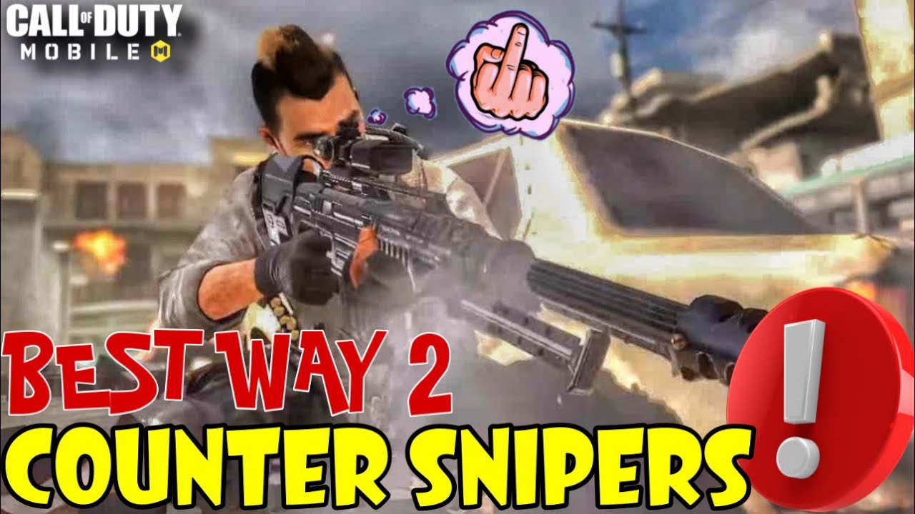 Best Way To Counter Snipers? COD Mobile Search & Destroy