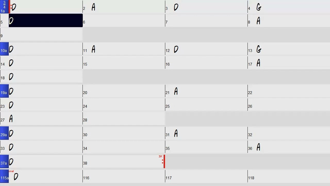 My Spotted Pony Came Waltzing Home, a country waltz BACKING TRACK in key of D + LINK to DULCIMER TAB