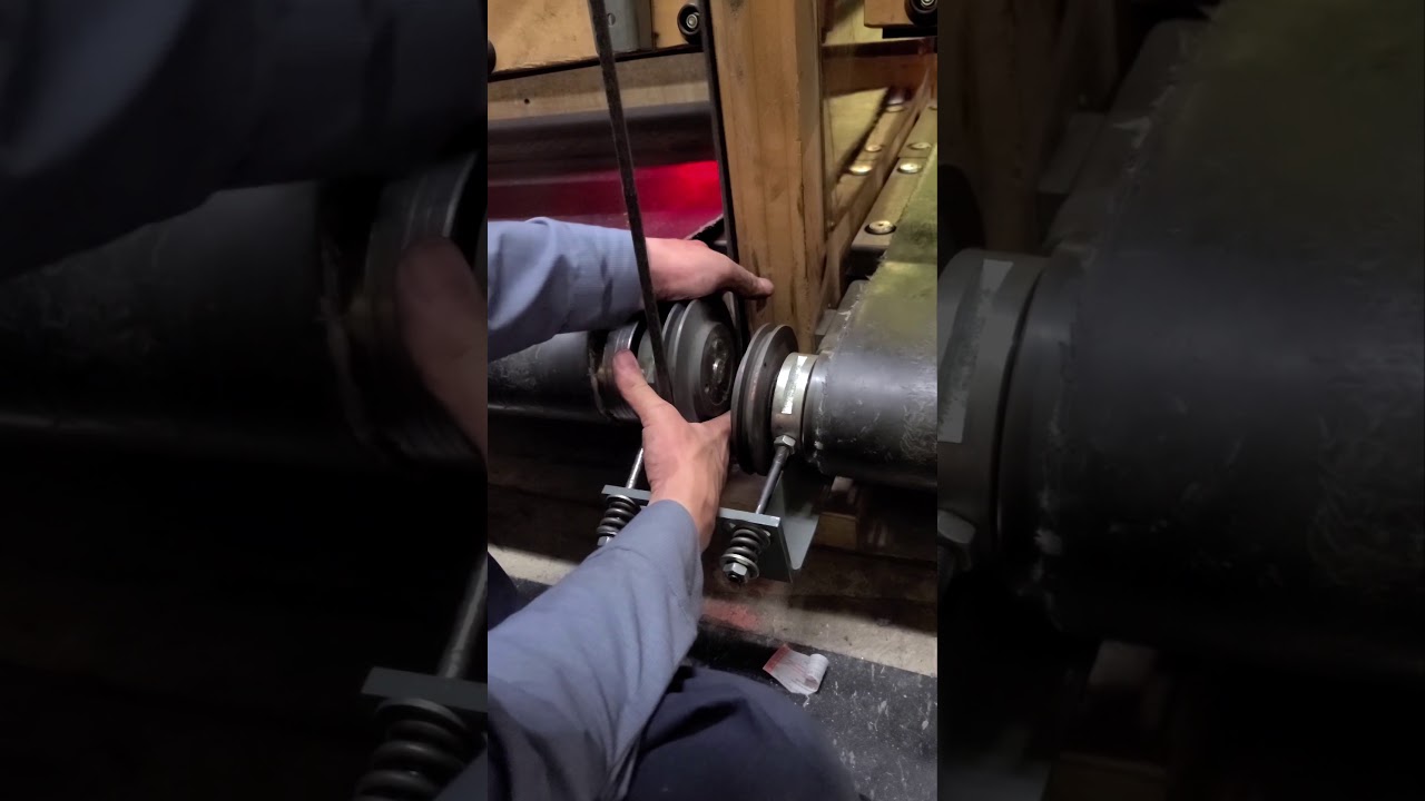 Repairing A Broken Bolt On Bowling Pinsetter