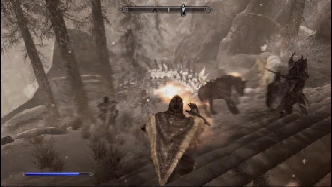 This conjuration+destruction mage build is really fun
