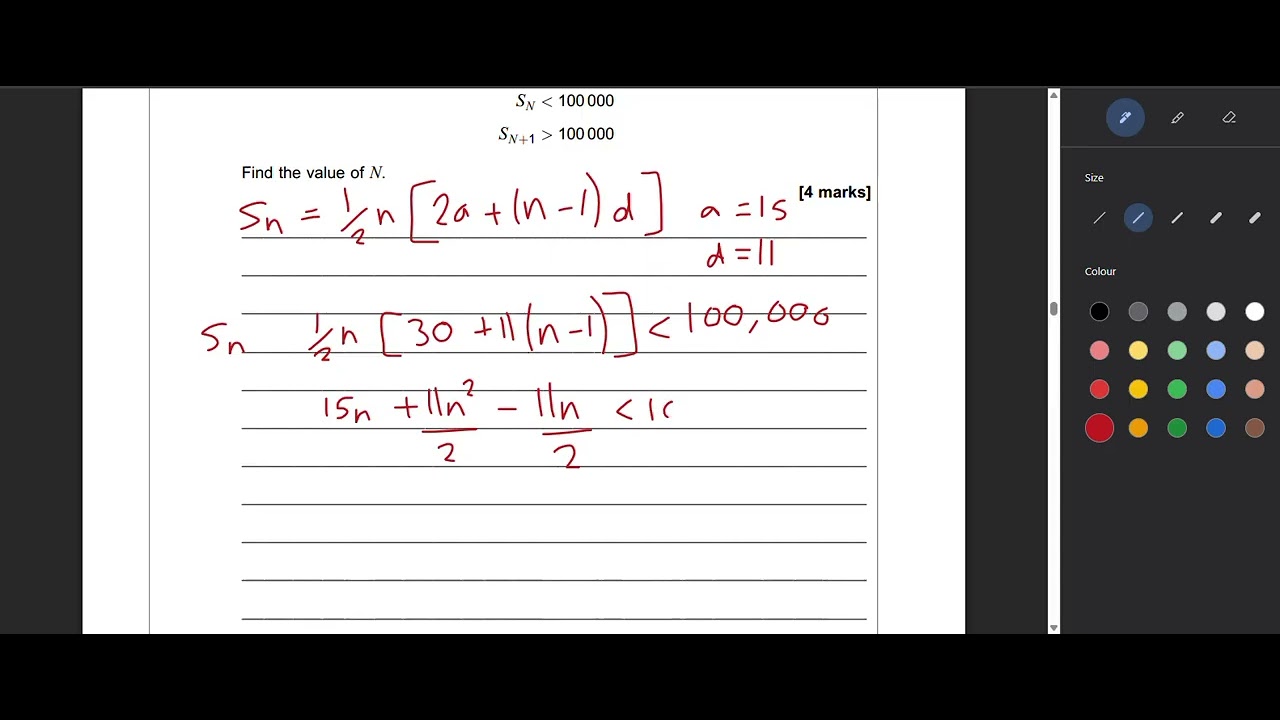 A Level Maths: AQA Jun 22 Paper 1 - Question 9