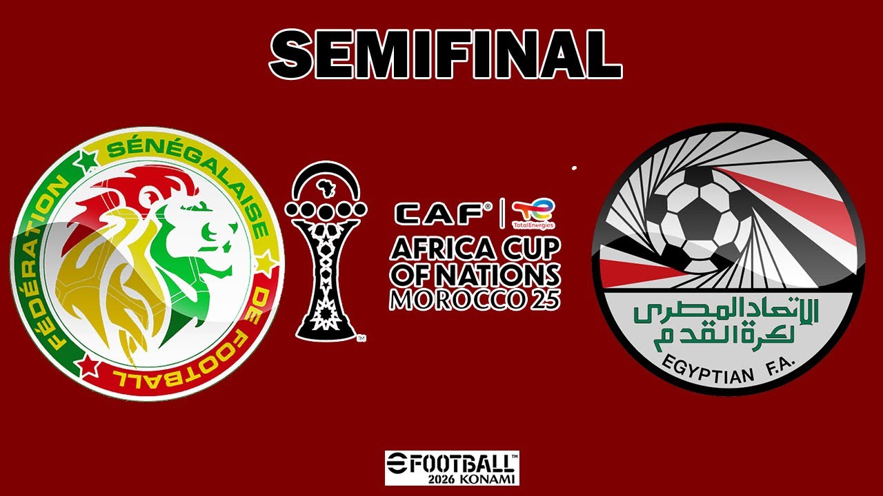 COPA AFRICANA DE NAÇÕES: SENEGAL X  EGITO - SEMIFINAL