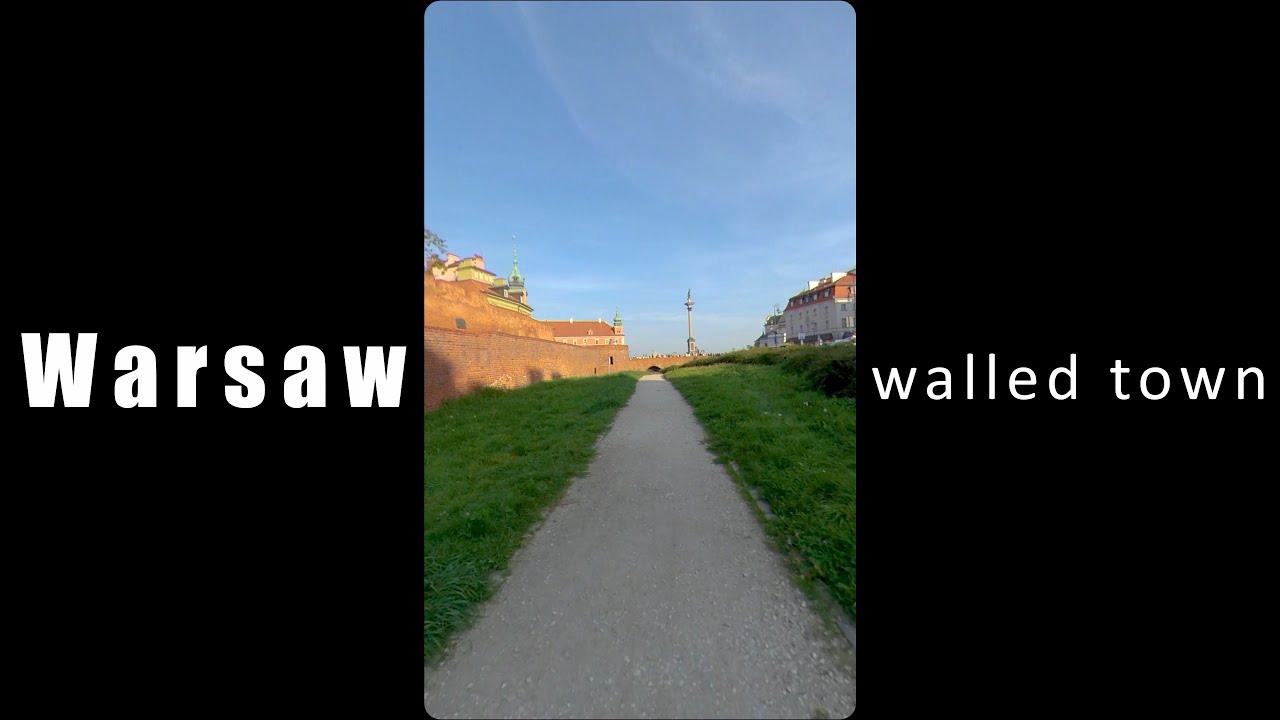 TriWide Warsaw-around walled old town