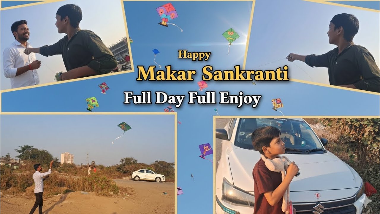 मकर संक्रांति 2026: पतंगबाजी, तिल-गुड़ और ढेर सारी मस्ती! 🪁✨ Full Day Enjoyment Vlog