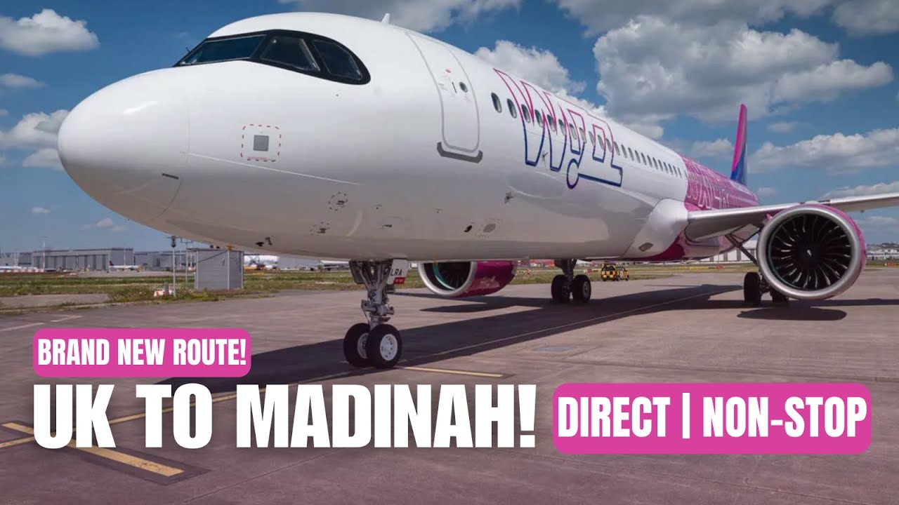 Taking The FIRST EVER DIRECT FLIGHT From UK To Madinah!
