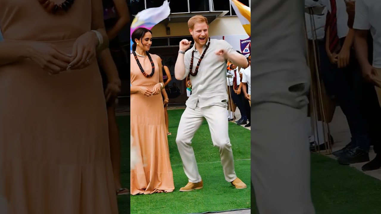 Prince Louis dances amazingly, Meghan is stunned!#royalfamily #princeharry #meghanmarkle #dance