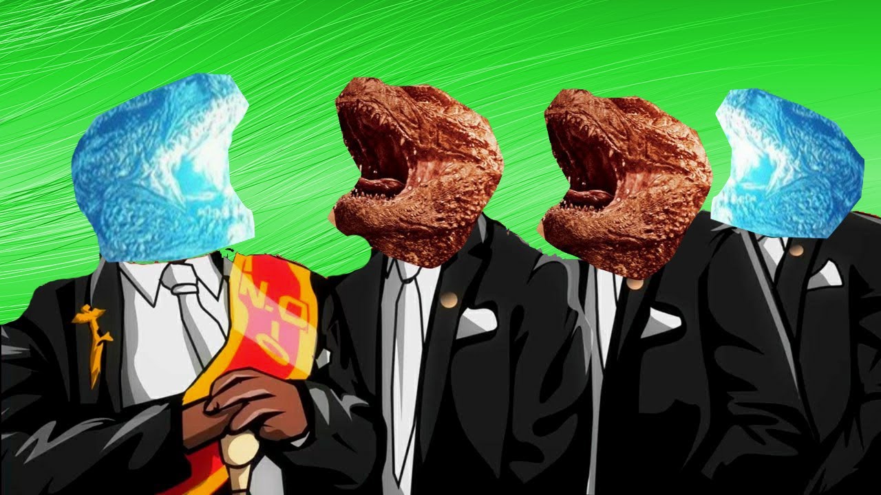 GODZILLA & The monster escaped from its imprisonment - Coffin Dance (Cover)