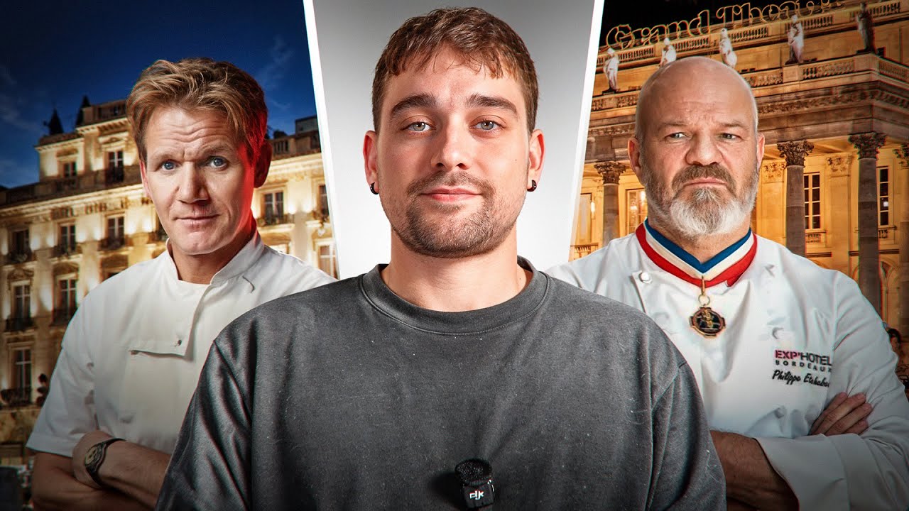 J’ai testé les restaurants étoilés de Gordon Ramsay et Philippe Etchebest… le verdict est fou ! 🤯 »