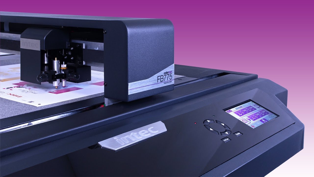 FB775 Digital-die cutter - Video Main Demonstration