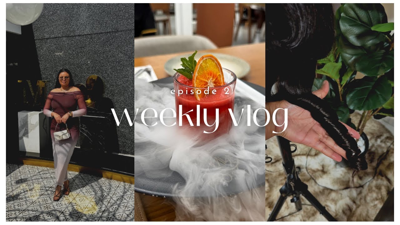 Weekly Vlog:North West for work|Errands|Mosso #smallcreators #hairtok #weeklyvlog 