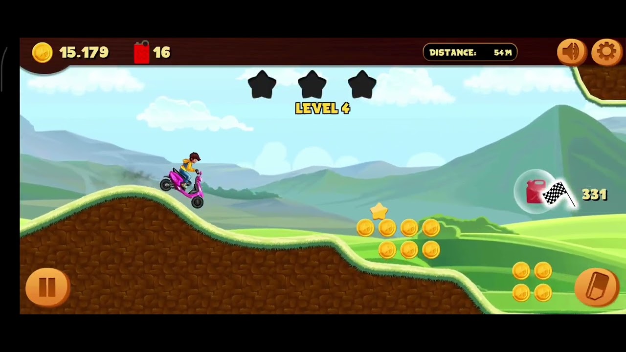 Road Draw Bike Rider Gameplay