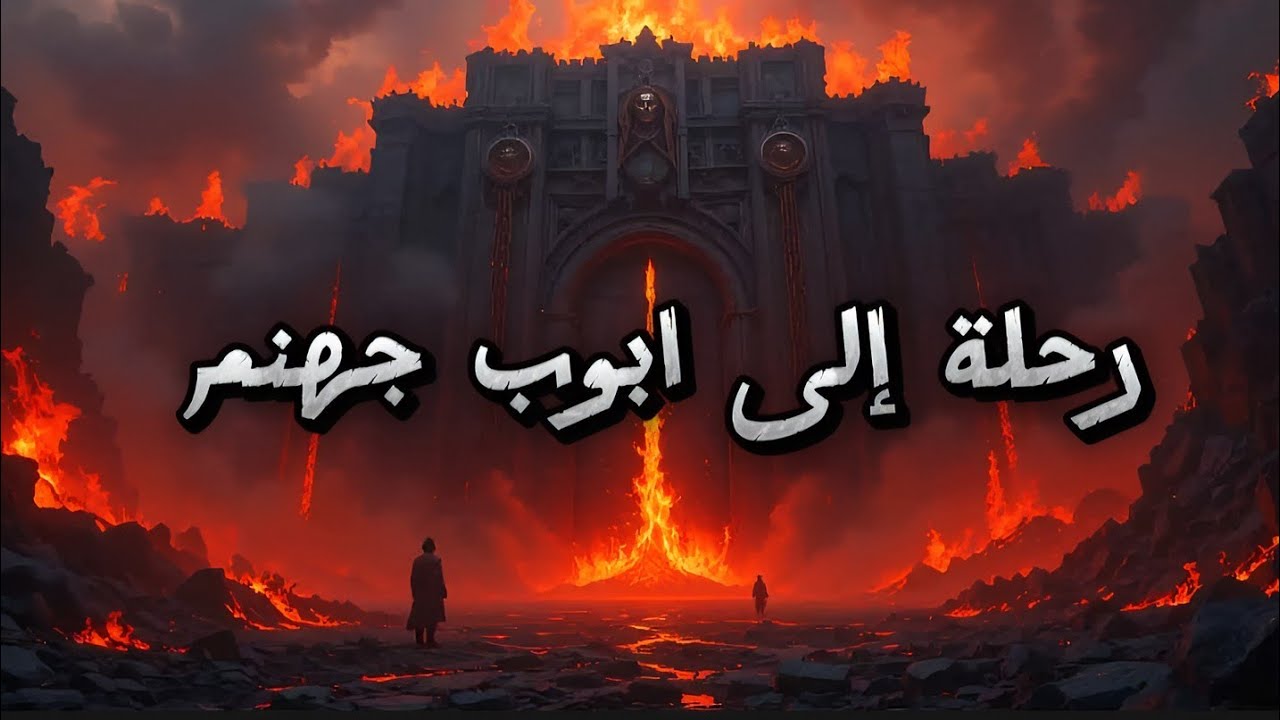 لاول مره الذكاء الاصطناعي يتخيل وصف ابواب جهنم!  كأنك فى نار جهنم!!