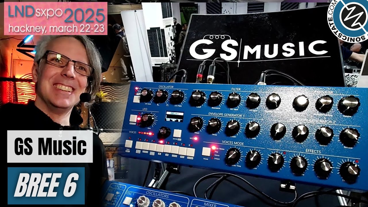 GS Music Bree6 Synthesizer - LSPXPO 2025