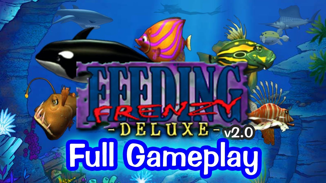 Feeding Frenzy Deluxe v2.0 Non-Edition Full Gameplay