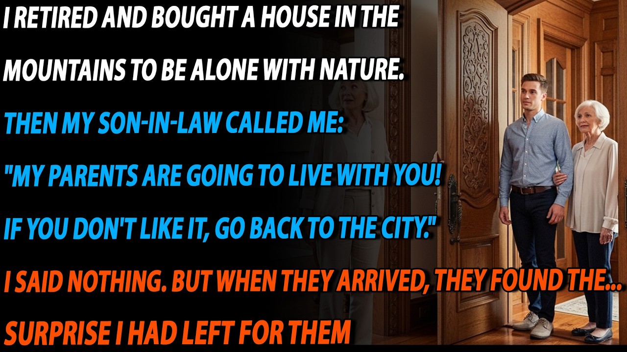 😱My daughter-in-law wanted to bring her parents to visit my new house, so I prepared a 