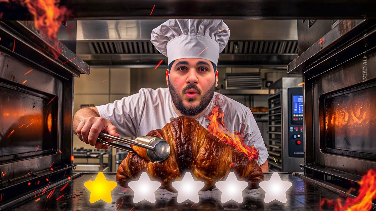 فلوق جربت اسوي كروسان بالبيت 🥐