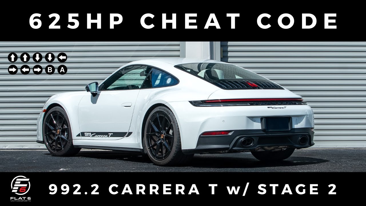 Porsche 992.2 Carrera T – Stage 2 Build Showcase (645HP Tuned)