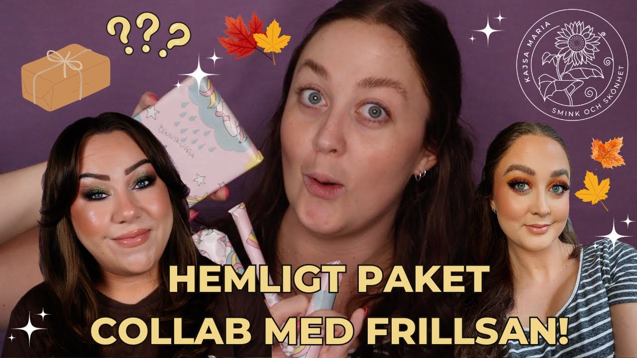 Hemligt paket med smink! Collab med Frillsan!
