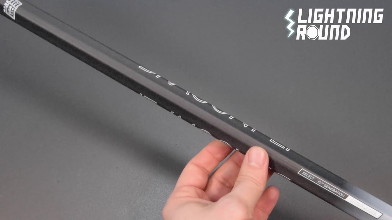 Epoch Dragonfly Select C30 iQ5 Attack Lacrosse Shaft Lightning Round Video
