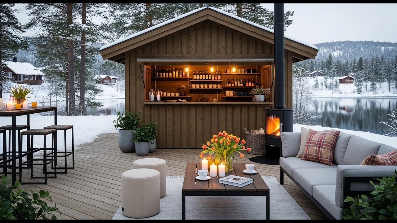 Productivity & Focus Warm February Winter Morning ☕ Slow Snow & Smooth