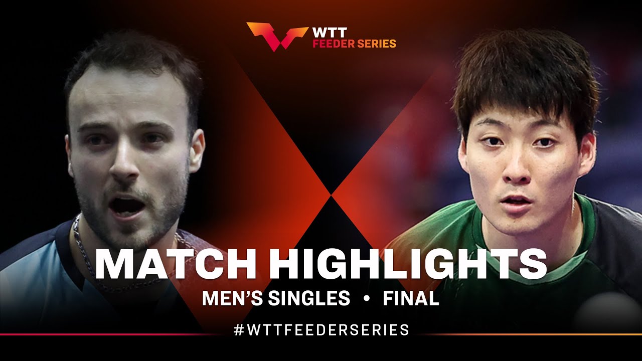 Simon Gauzy vs Satoshi Aida | MS Final | WTT Feeder Fort Lauderdale 2022