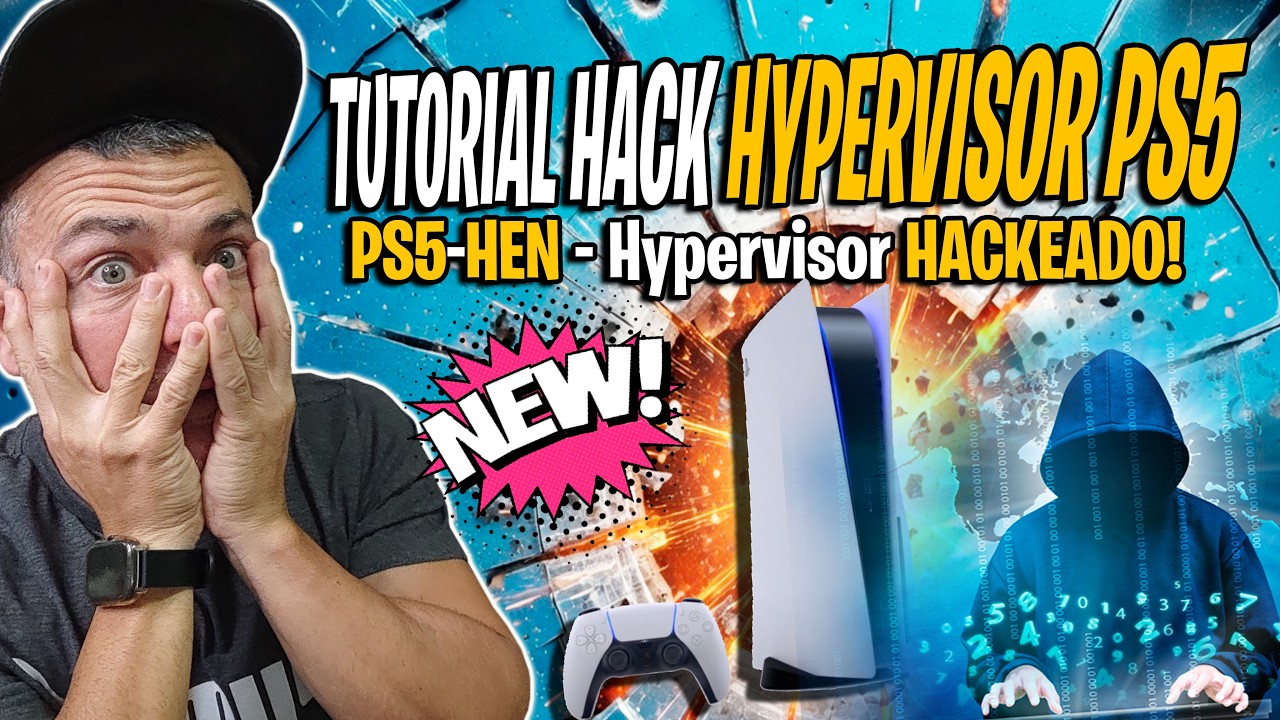 &iexcl;BOMBAZO! Tutorial DESBLOQUEAR HYPERVISOR en PS5, ESTO ES INCREIBLE 4.51 o INFERIOR.