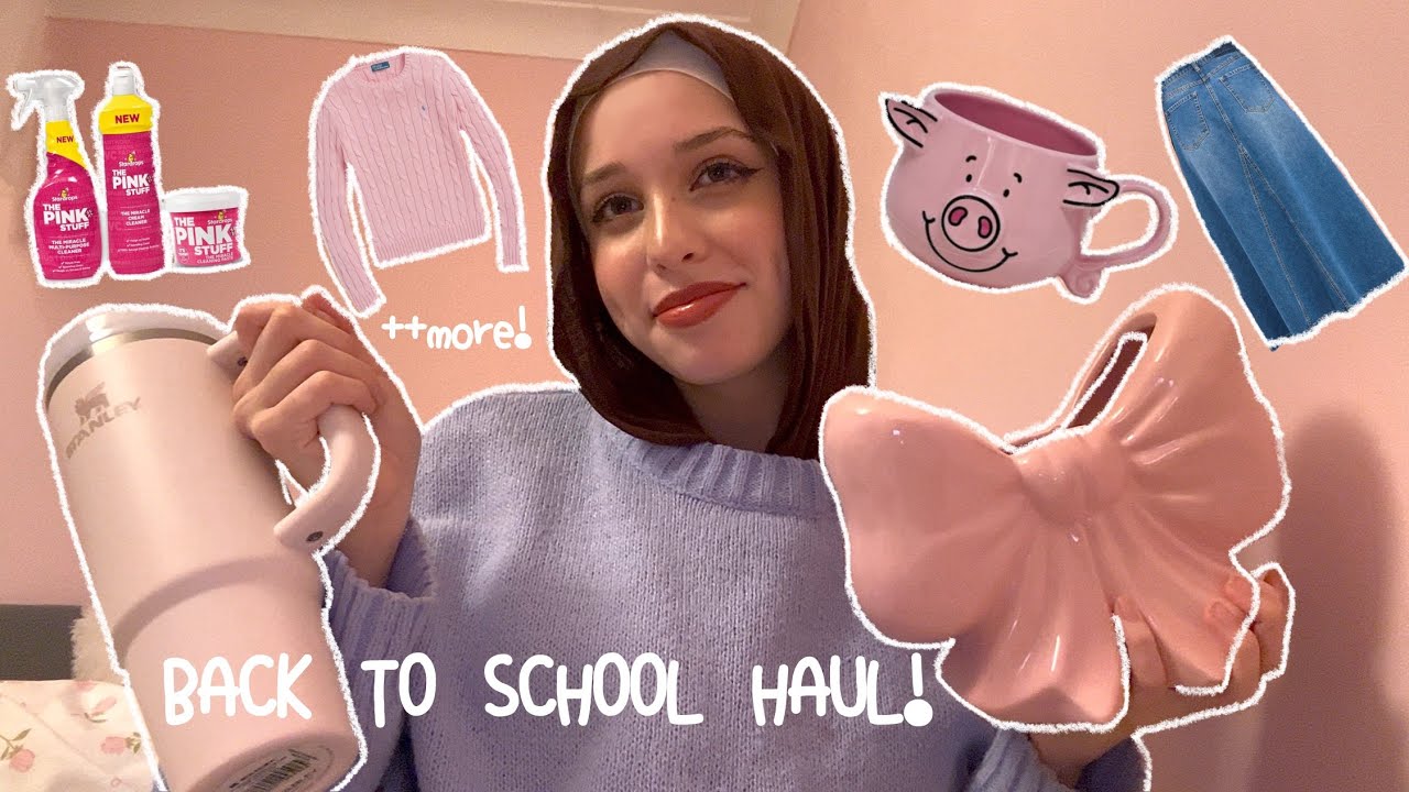 BACK TO SCHOOL HAUL || everything i got for uni, shop with me! 