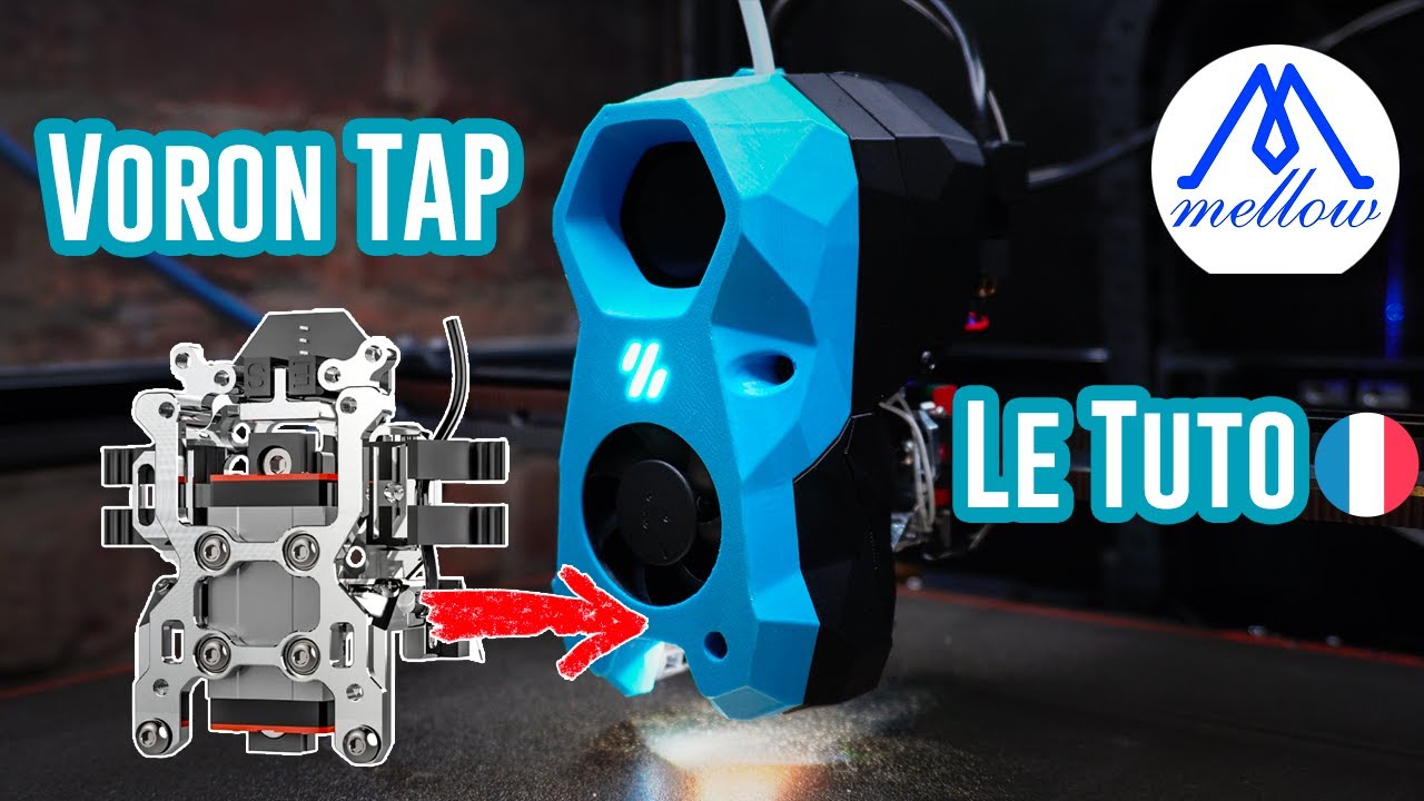 Le TAP 🚰 Voron : Une sonde de nivellement originale ! Tuto et présentation du TAP Mellow !