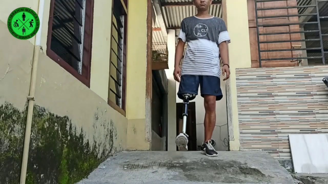 Pneumatic knee joint untuk amputasi atas lutut