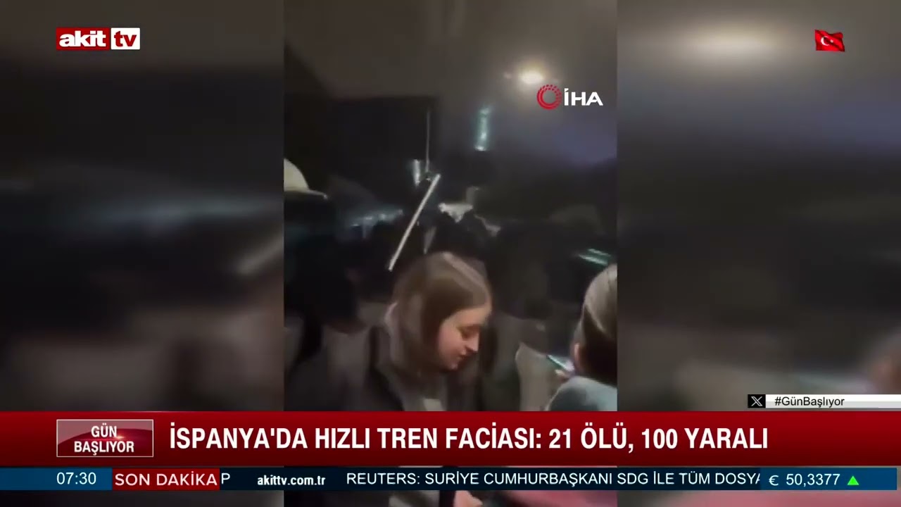 İspanya'da feci kaza! Hızlı trenler bir birine girdi!