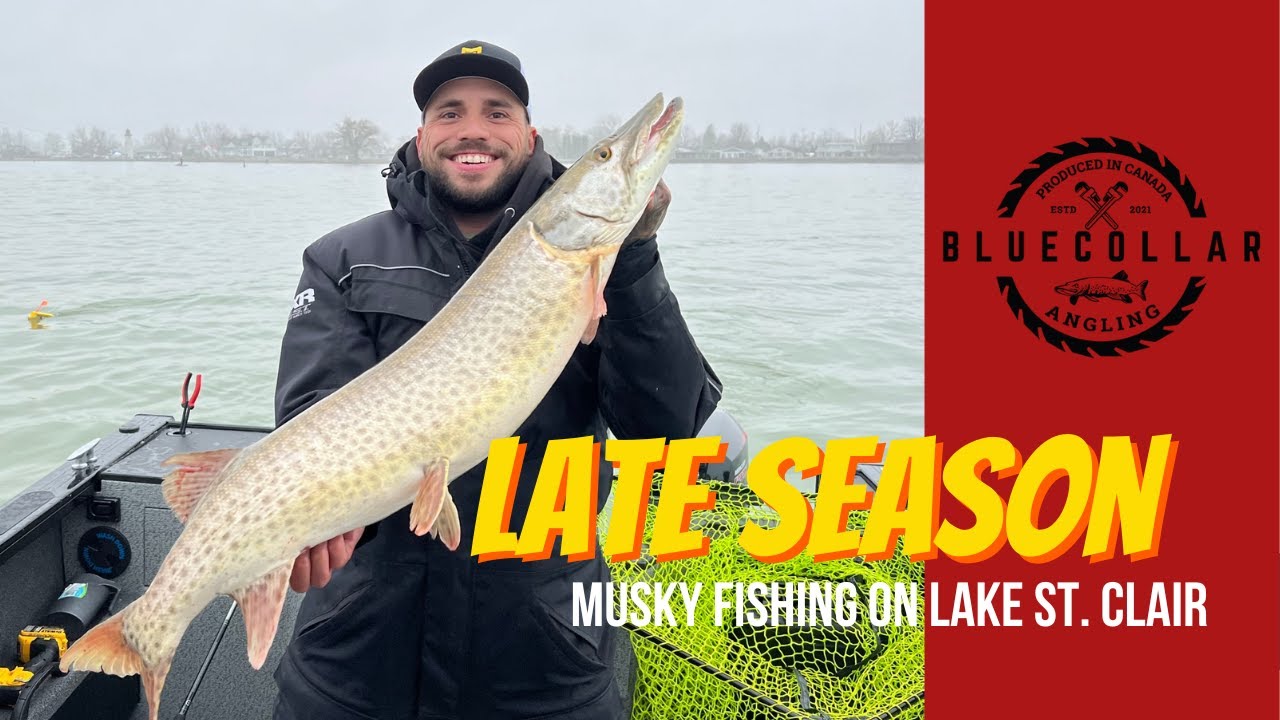 Fall Musky fishing Lake St. Clair