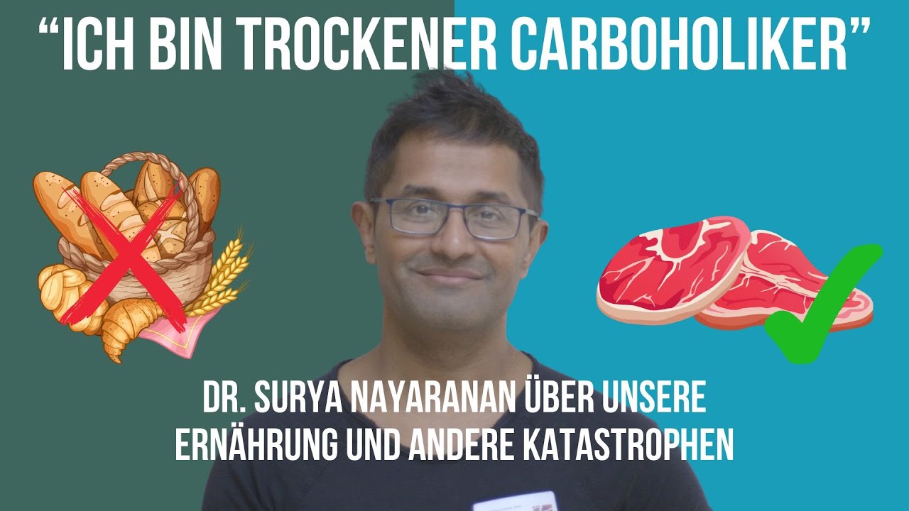 196 Ich bin ein trockener Carboholiker - Dr. Narayanan &uuml;ber unsere Ern&auml;hrung und andere Katastrophen