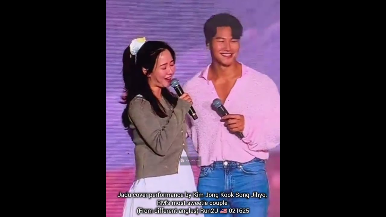 SpartAce Kim Jong Kook Song JiHyo Jadu cover performance was the most waiting moment by fans