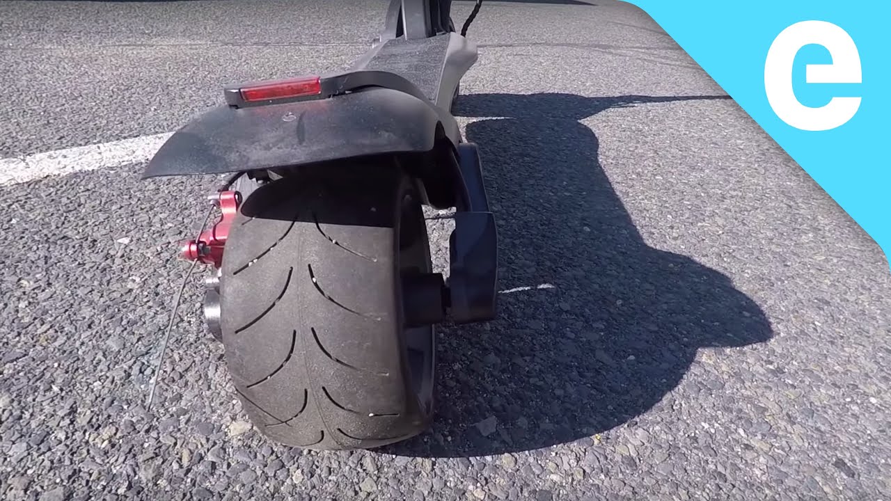 WideWheel electric scooter is awesome OFF-ROAD