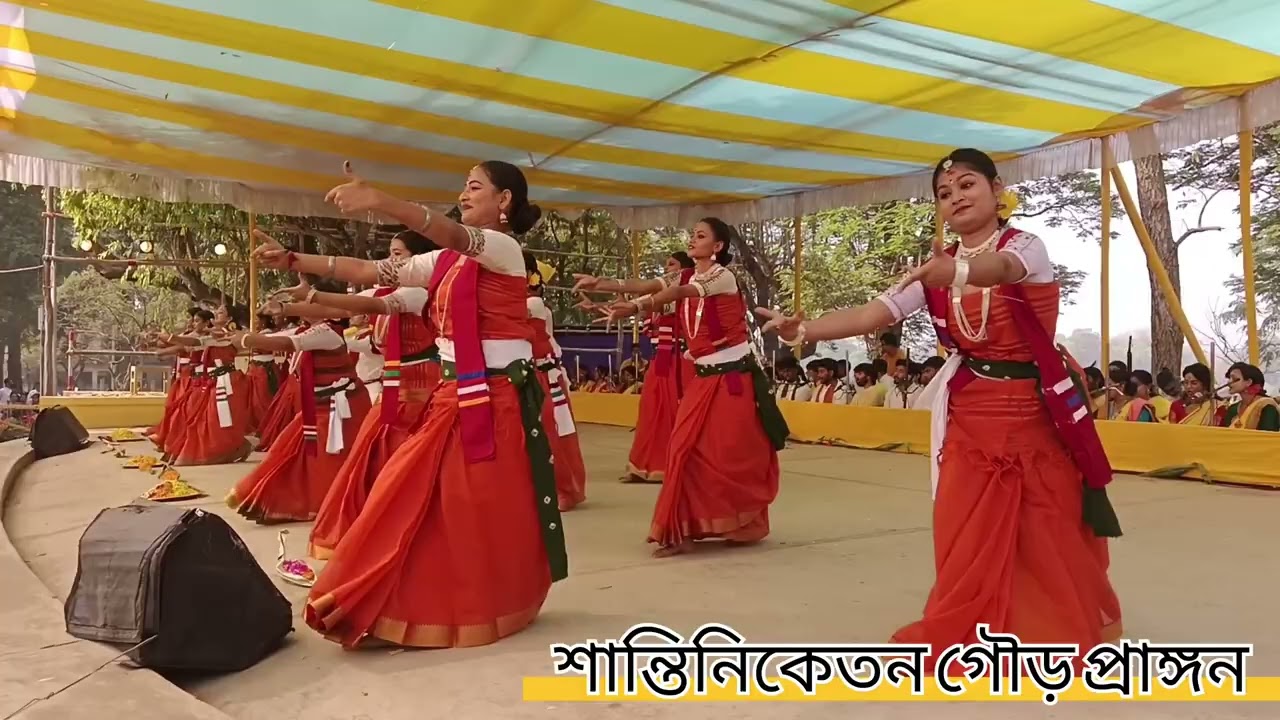 বসন্ত বন্দনা 2026, শান্তিনিকেতন গৌড় প্রাঙ্গন
