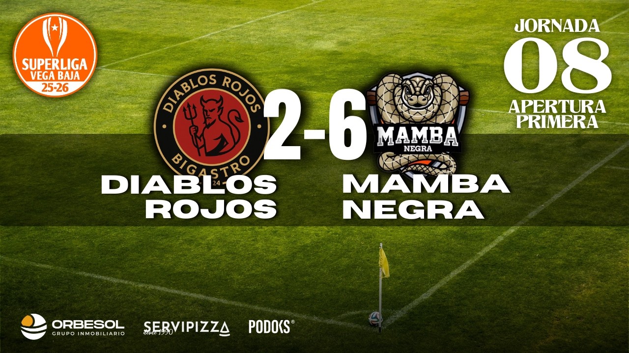 AP.J08 · DIABLOS ROJOS 2-6 MAMBA NEGRA