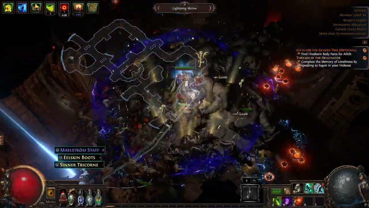 (3.27) Cobra Lash Ward Stacker Deadeye - Random T17 Strong Box