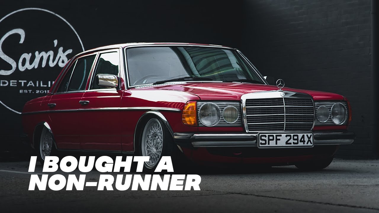Детейлинг-трансформация 40-летнего MERCEDES W123