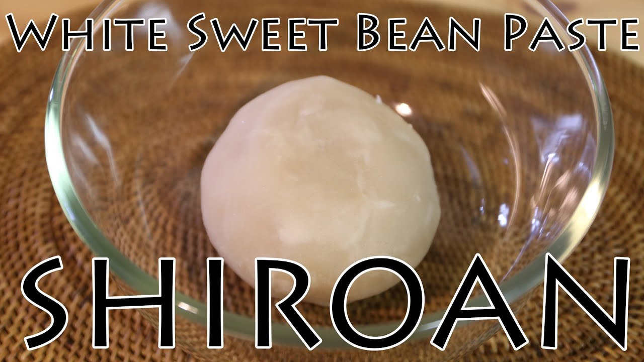 How to make Shiroan Sweet White Bean Paste Japanese Traditional Sweets Wagashi