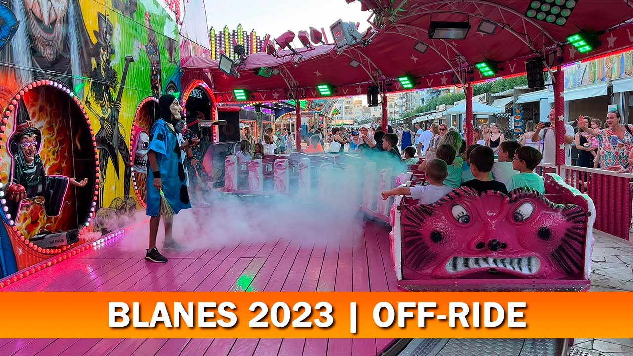 TREN DE LA BRUIXA QUIRÓS | OFF-RIDE | Blanes 2023 - Ferias A TOPE