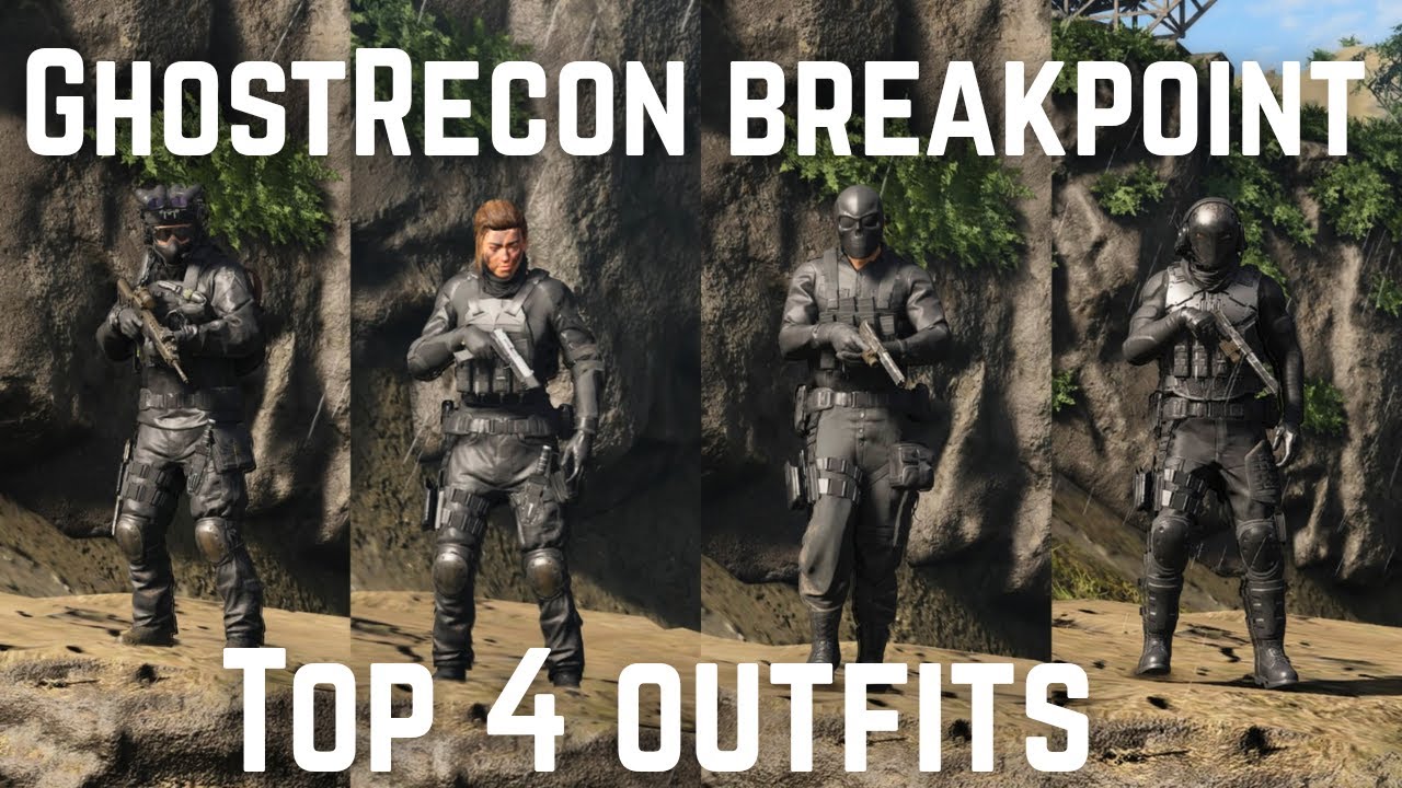 GhostRecon breakpoint Top 4 outfits